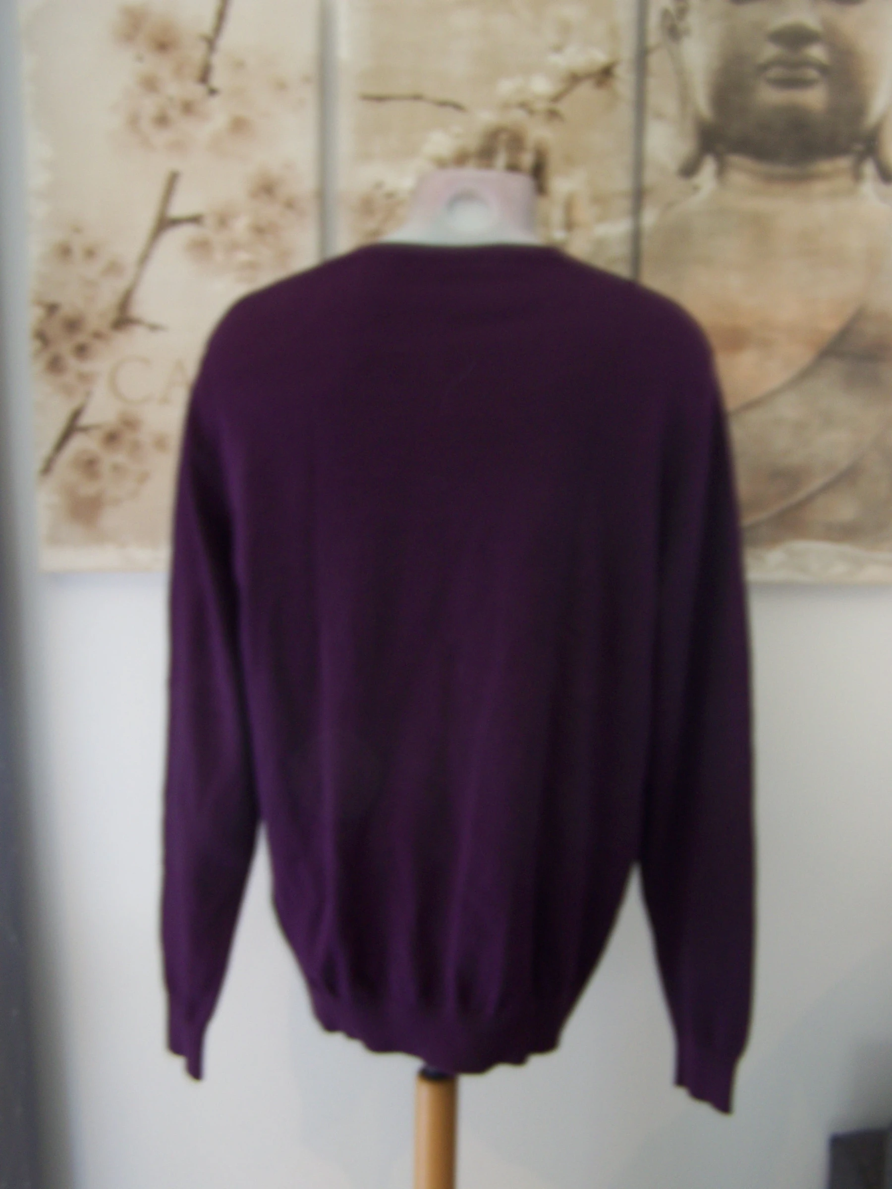 🍇Pull Celio Prune - Col V - 100% Algodão - Tamanho XL - NOVO – photo 6